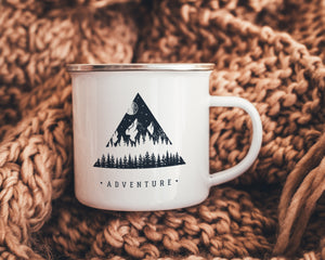Adventure - Enamel Mug