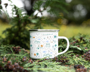 Wander in the woods - Enamel Mug