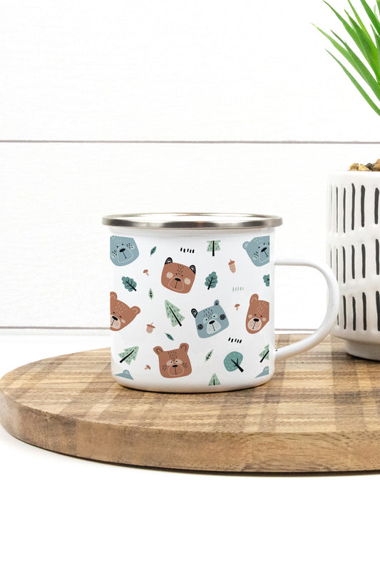 Bears in the woods - Enamel Mug