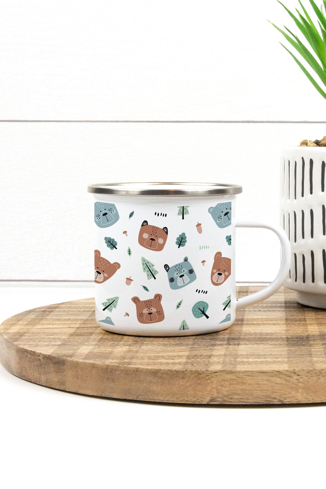 Bears in the woods - Enamel Mug