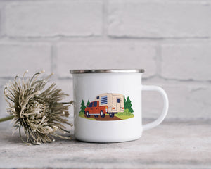 Roadtrip Dreams - Enamel Mug