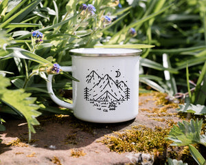 Let's go on an adventure - Enamel Mug