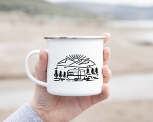 Let's go on an adventure - Enamel Mug