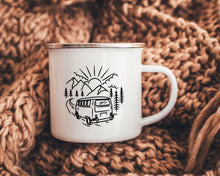 Load image into Gallery viewer, Let&#39;s go on an adventure - Enamel Mug