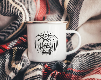 Let's go on an adventure - Enamel Mug
