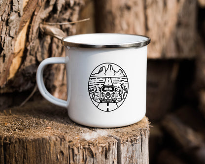 Let's go on an adventure - Enamel Mug