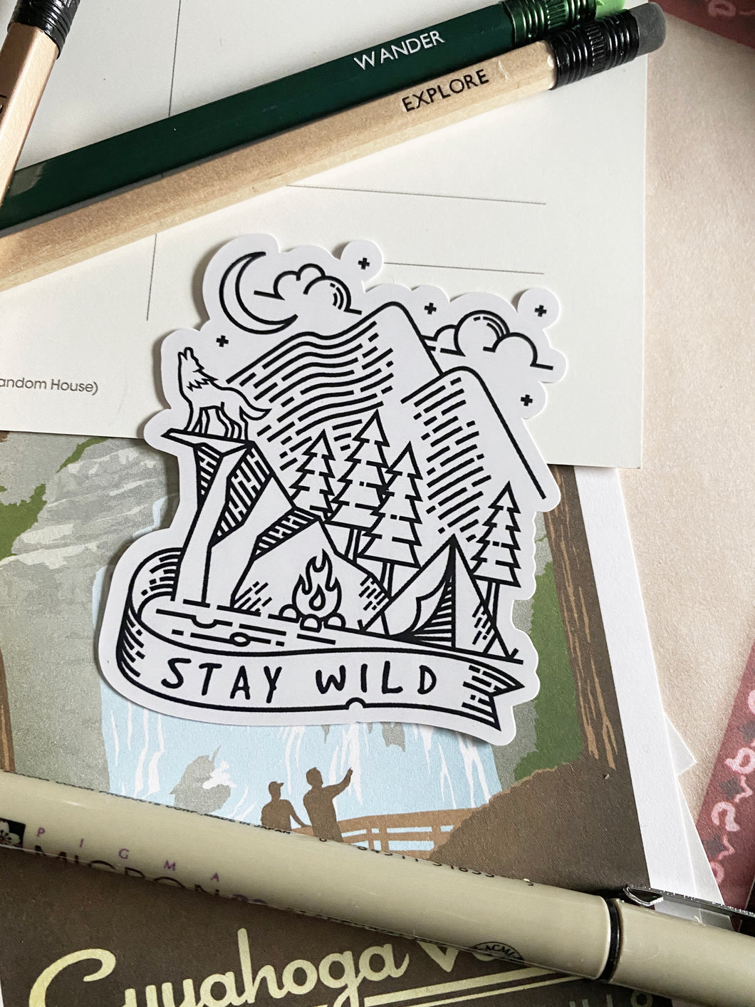 Stay Wild Sticker