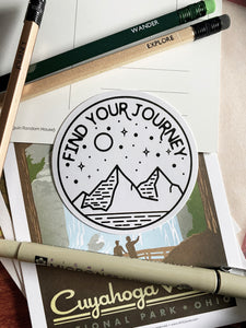 Find Your Journey Sticker