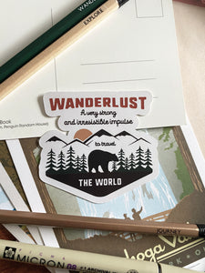 Wanderlust Sticker